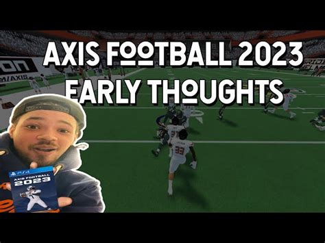 Axis Football 2023 Ps5